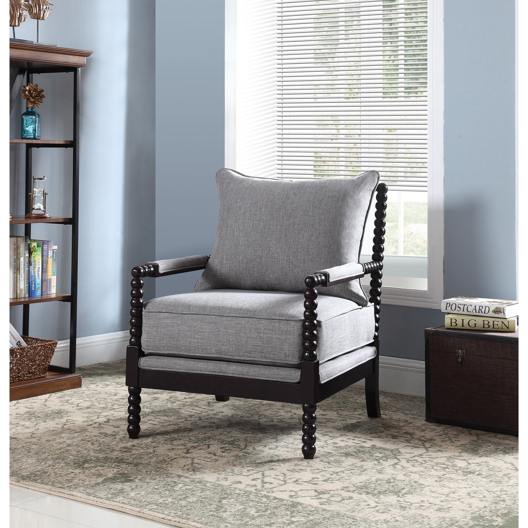 Beaded accent chair clearance